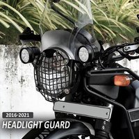 For Royal Enfield Himalayan 2016-2021 2020 2019 2018 2017 Motorcycle Headlight Guard Grille Grill Cover Protector CNC Aluminum