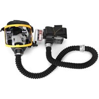 Protective Electric Constant Air Flow Supplied Fed Full Face Gas Mask Breath System Respirator Mask Workplace Safety Protection