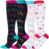 58 Styles Compression Socks Fit For Medical Edema Diabetes Varicose Veins Socks Outdoor Men Women Running Hiking Sports Socks