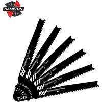 HAMPTON T123X Jig Saw Blade HCS Metal Assorted Blades for Metal Cutting T Shank Saber Saw Power Tool Reciprocating Saw Blade