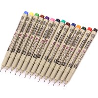 SAKURA Needle Pen Pigma Micron Pen Waterproof Hand-drawn Graphic Design Manga Sketch Liner Fineliner Mapping Pen Stationery XSDK
