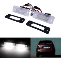 2x canbus weiß led kennzeichen leuchten für mercedes benz m gl r klasse w164 x164 w251