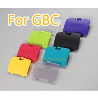 1pc/lot Battery Cover Door Lid Replacement parts For GBC Housing Back Case For Nintendo Gameboy Color GBC
