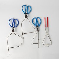 stainless steel Clay Sculpture Dipping Tong Pottery Tool for Colour&Glaze Finishing Craft Ceramics Craft Sculpting Moulding