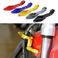 CNC Motorcycle Brake Line Clamps For YAMAHA MT07 R6 R3 MT 03/07/09 TMAX 500/530 R1 FZ6 MT09 XJ6 FZ1 XJ6 M109r Fazer Accessories