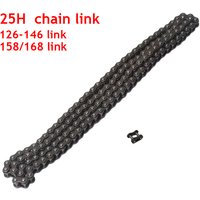 25H Chain with Spare Master Link 47cc 49cc 2 Stroke Engine ATV Quad Go Kart Dirt Pocket Mini Motor Bike Motorcycle Section144