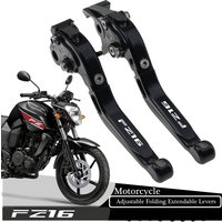 FZ16 Folding Extendable Adjustable Motorcycle Accessories Brakes Clutch Levers for Yamaha FZ 16 FZ16 2008-2015 2016 2017 2018