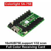 Colorlight Full color 5A-75E Receiving Card 16xHub75E Ports LED Video Screen Controller