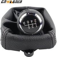 6 Speed Auto Real Leather Car Gear Shift Lever Knob Stick Head Handball For HONDA ACCORD VIII 8 MK8 (08-14)
