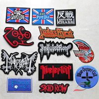 Klebeband A270 Britische Flagge Abzeichen Punk Band Metall Rock Stil Kleidung Armband Armband Patch