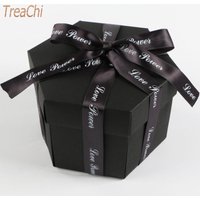 Surprise Confession Handmade Diy Album Creative Gift Box Explosion Box Hexagon Multi-Layer