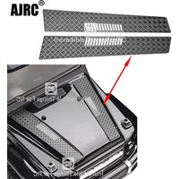 Capot de capot moteur en métal anti-Ces, 1 paire, décoration pour voiture inoler 1/10 RC TRAXXAS TRX6 G63 TRtage G500 OP, pièce d'accessoires
