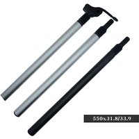 AliExpress NONE E-bike Seatpost 31.8 33.9mm Length 550mm Folding Bike Aluminum alloy Suspension Damping Seat Tube