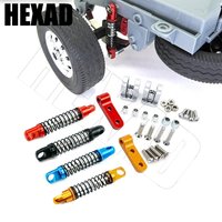 WPL D12 1/10 RC Car Upgrade Metal Parts Front & Rear Shock Absorbers With Mount Fixed Seat Accessories