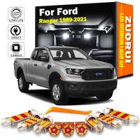 ZUORUI For Ford Ranger 1989-2018 2019 2020 2021 Canbus Vehicle LED Interior Trunk Light Bulbs No Error Car Lighting Accessories