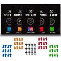 Chooee Bicycle Brakes Rotors Bolt Steel M5x10mm Rorors Screws Bike Brake Disc Brake Rotor Bolts 12pcs