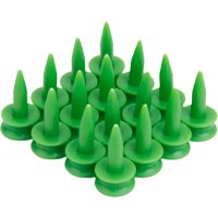 100pcs 23mm Professional Small Green Plastic Golf Tee Step Castles Tees Golfer Golf Tees Replacement Clubs Equipment Golfer Gift