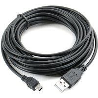 Universal Mini USB 5 Pin Date Cable 5Pin Charging Charger Cord Cables for MP3 MP4 Player Camera Navigation driving recorder 5m