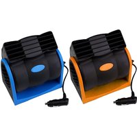 12/24V Car Truck Cooling Air Bladeless Fan Speed Adjustable Silent Cooler System High Velocity Blower Safe Fan For Car SUV Truck