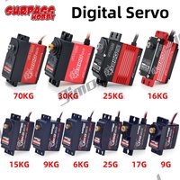 Servo RC 1/10 High Speed Metal Gears Mini Servomotor 9g 15kg 20kg 25kg 30kg Servo for RC 1/8 1/12 1/10 RC Car