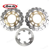 Arashi CNC schwimmende Bremsscheiben vorne und hinten für SUZUKI GSX1300R HAYABUSA ABS 2013 - 2019 GSXR 1300 GSXR1300 2014 2015 2016