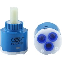 35mm/40mm ABS Shower Faucet Column Ceramic Disc Cartridge Mixing Valve Mixer Shower Bar Tap Bathroom Faucet Replace Part