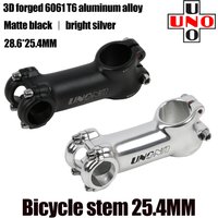 UNO Bike Stem Ultralight 17 Degree 28.6 25.4MM 70-120MM MTB Road Stem Bike for Fork Mountain MTB Bicycle Kalloy