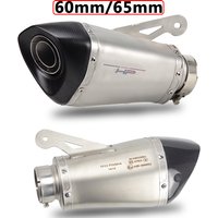 S1000RR Slip-On Auspuff 60mm/65mm Einlass Motocross Flucht DB Mörder Laser für BMW S1000RR 2010-2014 S1000R 2010-2016