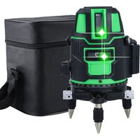 2/3/5 Lines Laser Level Self-leveling Horizontal&Vertical 360 Degree Adjustment Higher Visibility 5 Lines 6 Points Laser Level