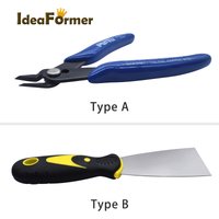 3D Printer Accessories 1pc 3D Printer Tool Handmade 3D Print Removal Tool Diagonal Pliers / Steel Spatula / Tweezers