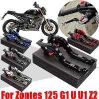 For Zontes G1-125 ZT125-U 125 U1 Z2 125 U125 Motorcycle Accessories Adjustable Brake Clutch Levers Handle Brake Lever Moto Parts