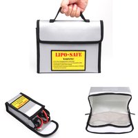 Fireproof Waterproof Lipo Battery Explosion Proof Safety Bag Fire Resistant for Lipo Battery FPV Racing Drone RC Model