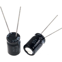 50V 0.1mF 0.22mF 0.33mF 0.47mF 1mF 2.2mF 3.3mF 4.7mF 6.8mF 10mF 22mF 33mF 47mF 100mF 220mF Electrolytic Capacitor