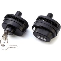 GUGULUZA – serrure à gâchette en alliage de Zinc avec 2 clés, serrure à gâchette pour pistolet à combinaison numérique, protection du verrouillage de sécurité pour fusils et pistolets