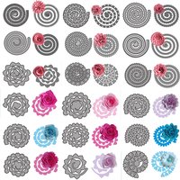 3D Flower Metal Cutting Die Stencils Cut Die for Diy Scrapbooking Album Decorative Crafts Embossing Paper Cards Making 2021 New