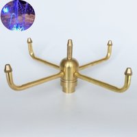 1/2" 3/4" 1" 1.5" Brass Rotating Fountain Nozzles Garden Pond Fountain Nozzles