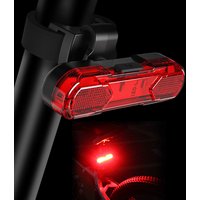 Bicycle Light Bicycle Tail Light USB Rechargeable Flashlight Front Light Rear Light Lantern Rear Light Bike High Visibility