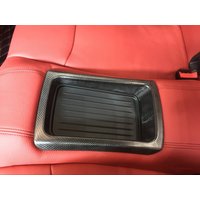 Dry Carbon Fiber Rear Seat Armrest Cup Holder Cover Fit For BMW F80 M3 F82 M4 2014+