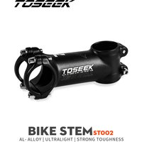 AliExpress TOSEEK Ultralight Bicycle Handlebar Stem 7 Degree 35 Degree Mtb Stem 35mm 45mm Power Mtb 31.8mm Aluminum Spare Parts For Bicycle