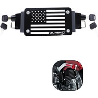 Universal Motorcycle License Plate Brackets Helmet Lock ATV Bloqueo De Casco For Harley For Honda For BMW For Yamaha For Ducati