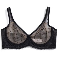 New Transparent Women Sexy Mesh Bra Full Cup Underwire Lace Bralette 70 75 80 85 90 95 100 A B C D DD E DDD F