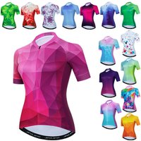 AliExpress weimostar Weimostar Summer Women's Cycling Jersey Pro Team Bike Shirts MTB Road Bicycle Clothing Tops Breathable Cycling Shirt For Ladies
