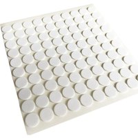 200pcs 10mm Candle Wick Stickers Candle Making Sticker Heat Resistance Double-sided Stickers For Wax Fixed Candle Diy Making