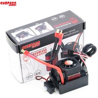 Contrôleur de vitesse sans balais et sans capteur (ESC) étanche 25A 35A 45A 60A 80A 120A 150A avec connecteur T / XT60 pour voiture RC 1/8 1/10 1/12 1/20