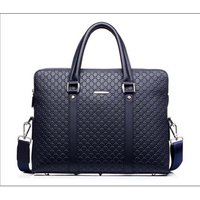 Hot Sale New Men Fashion Business Briefcase High Quality Leather Handbag Large Capacity Shoulder Bags Laptop Bags Messenger Bag