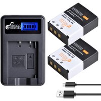 NP85 NP-85 Battery for Fujifilm BC-85 BC-85A FinePix S1 SL240 SL260 SL280 SL300 SL305 SL1000 NP170, USB Charger for Np 85