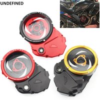 Racing Clutch Cover Spring Retainer Clear For Ducati Diavel XDiavel 1200 1260 S Multistrada X-Diavel X DIAVEL CNC Engine Parts
