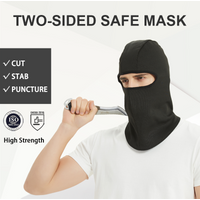 Level 5 Cut Resistant Self-defense Anti-Cut Balaclava Two-sided Mask Head And Face Protection Body Safety