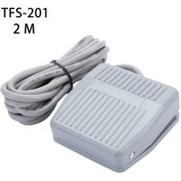 1pcs Foot switch of 0-400 V Momentary control switch Electric pedal SPDT gray 2m wire gauges