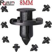10Pcs/20pcs 8mm Auto Fastener Rivet Retainer Clips Fit for Nissan X-Trail Juke Qashqai Micra Tiida Leaf Fit for Subaru Forester
